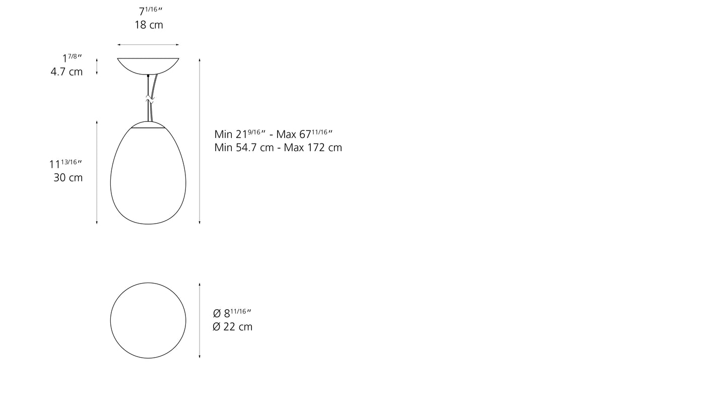 Artemide Stellar Nebula 22 Suspension 0152018A
