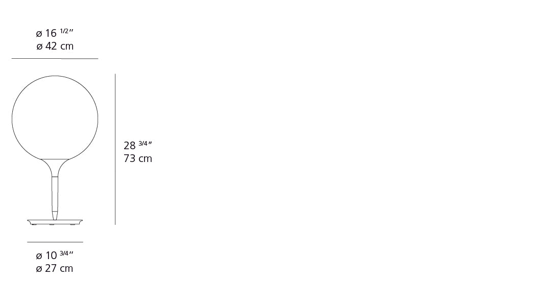 Artemide Castore 42 Table 1048005A