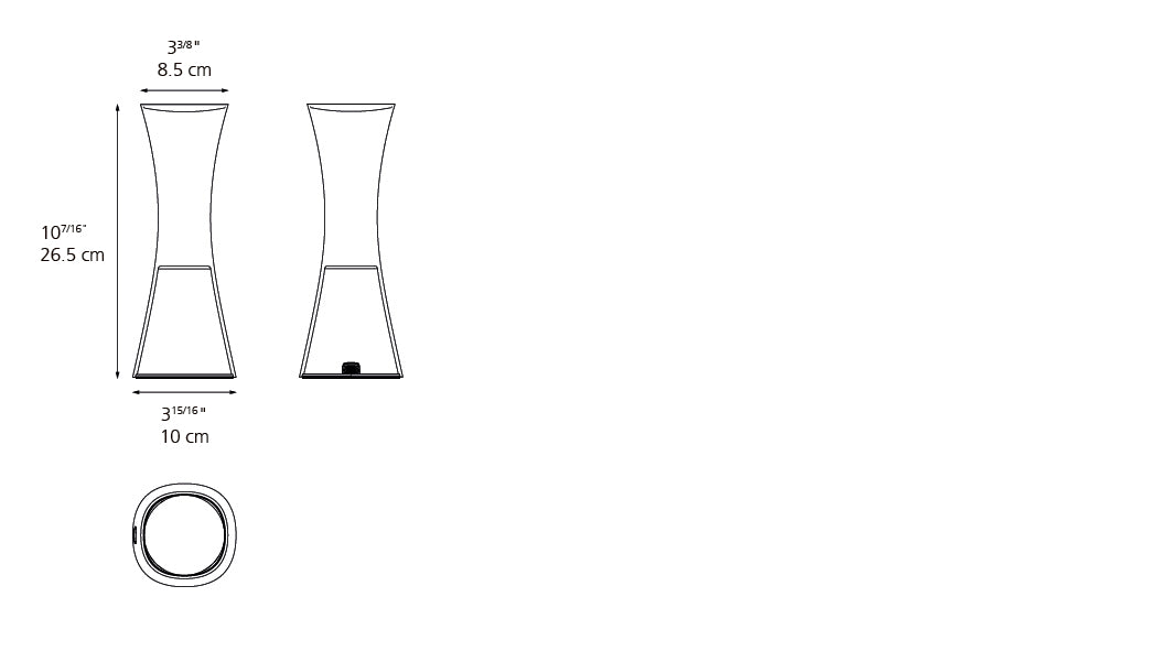 Artemide Come Together Table LED White 0165015A