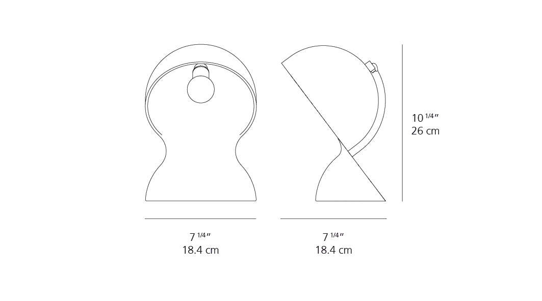 Artemide Dalu Table 1466035A