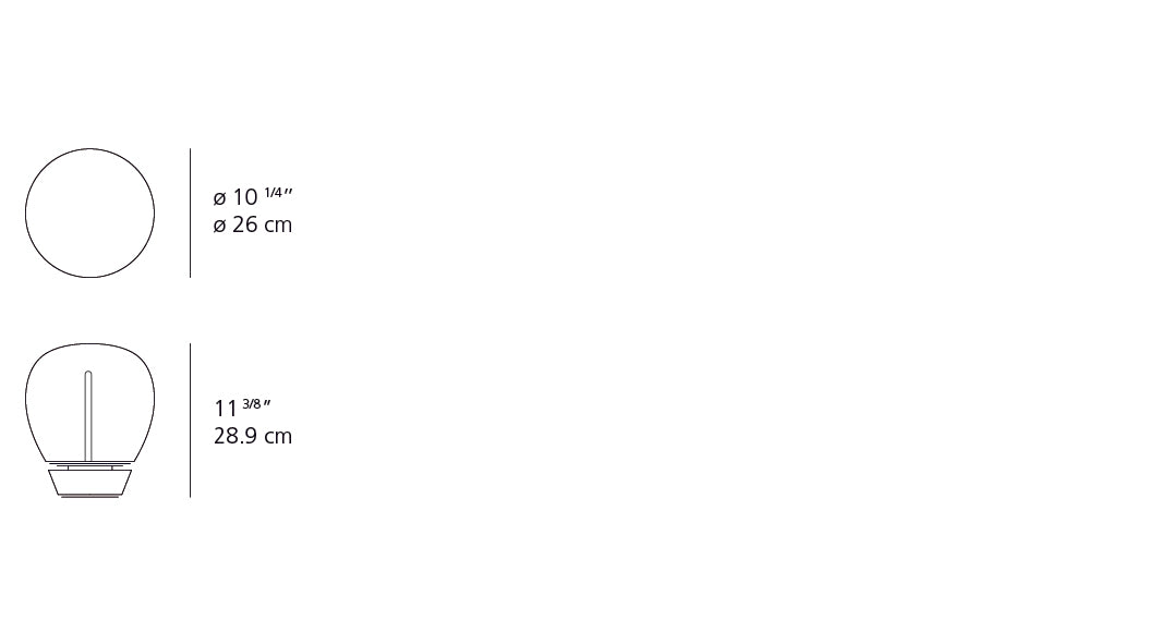 Artemide Empatia 26 Table LED 1817018A