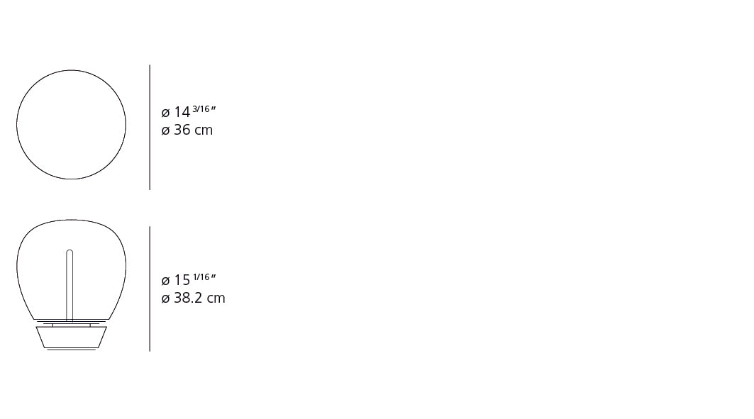 Artemide Empatia 36 Table LED 1821018A