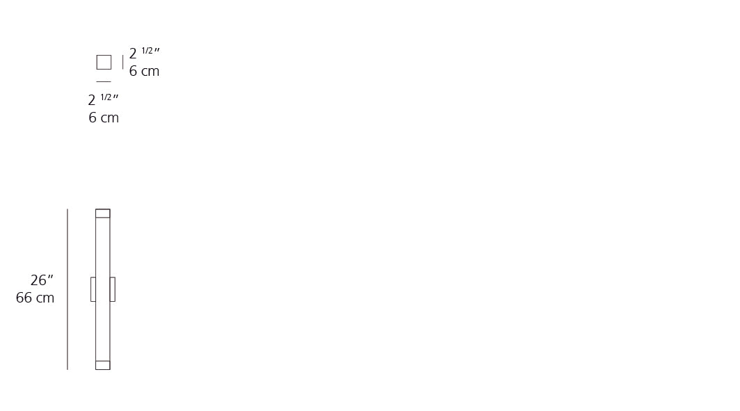 Artemide 2.5 Square Strip 26 LED 3500K RD902L93506A