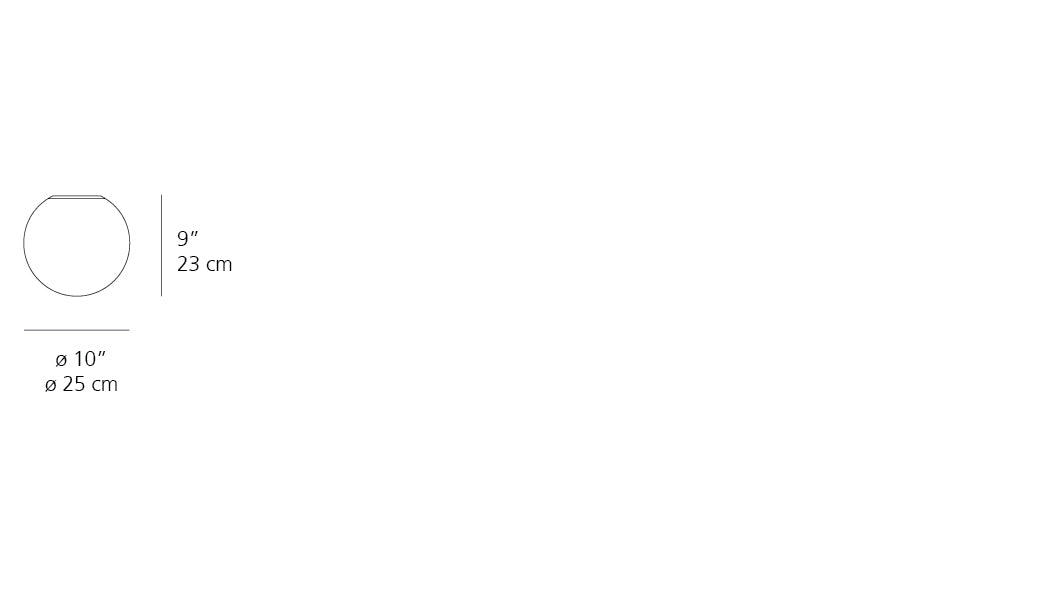 Artemide Dioscuri 25 Wall/Ceiling 0112018A