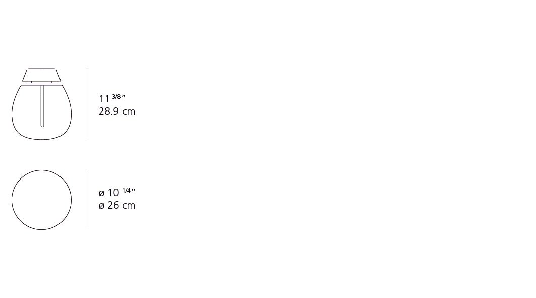 Artemide Empatia 26 Wall/Ceiling LED 1818018A