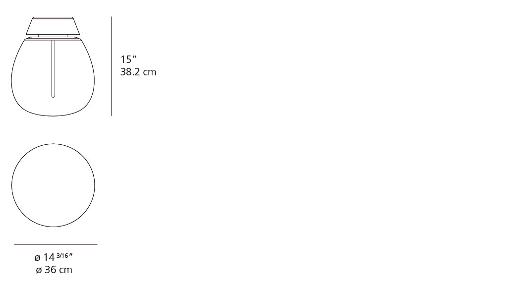 Artemide Empatia 36 Wall/Ceiling LED 1822018A