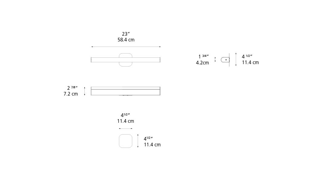 Artemide Ledbar Wall/Ceiling 2Ft Round 3000K RD2LB2R93006A
