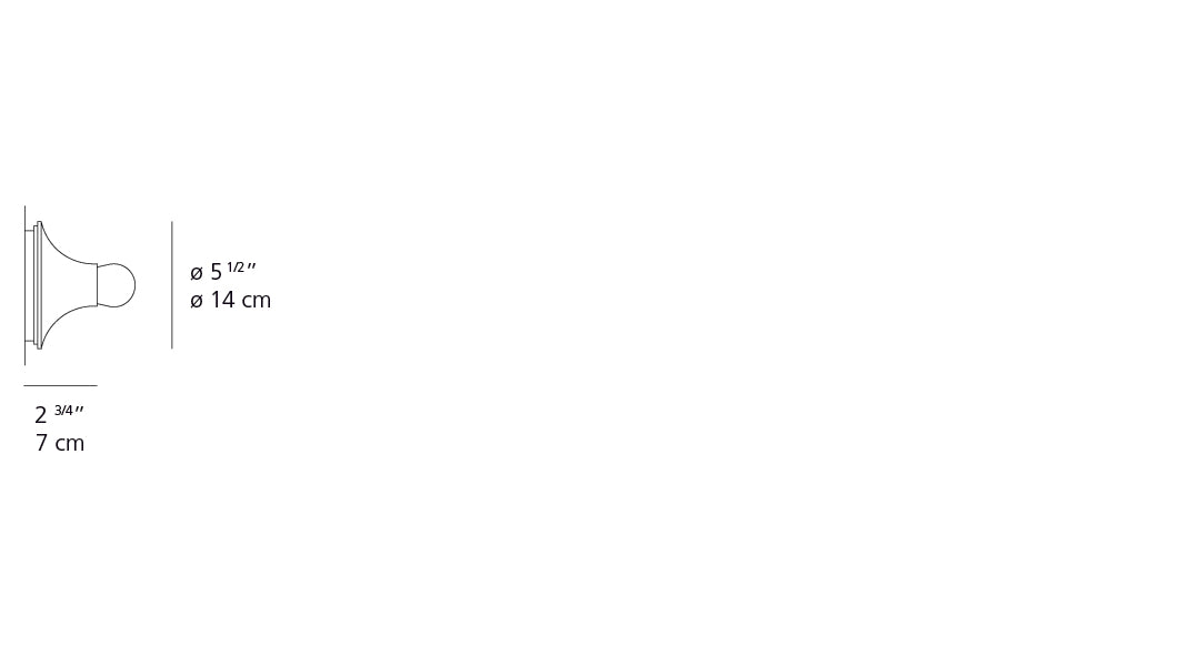 Artemide Teti Wall/Ceiling A048128