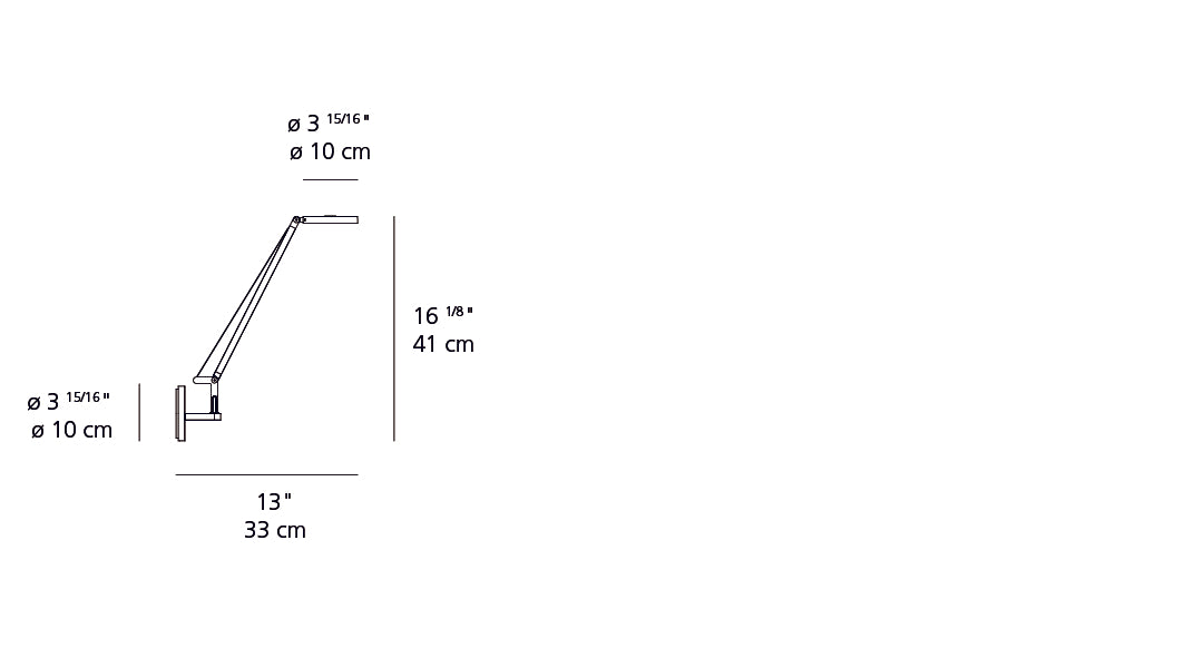 Artemide Demetra Micro Wall LED 3000K White 1748028A