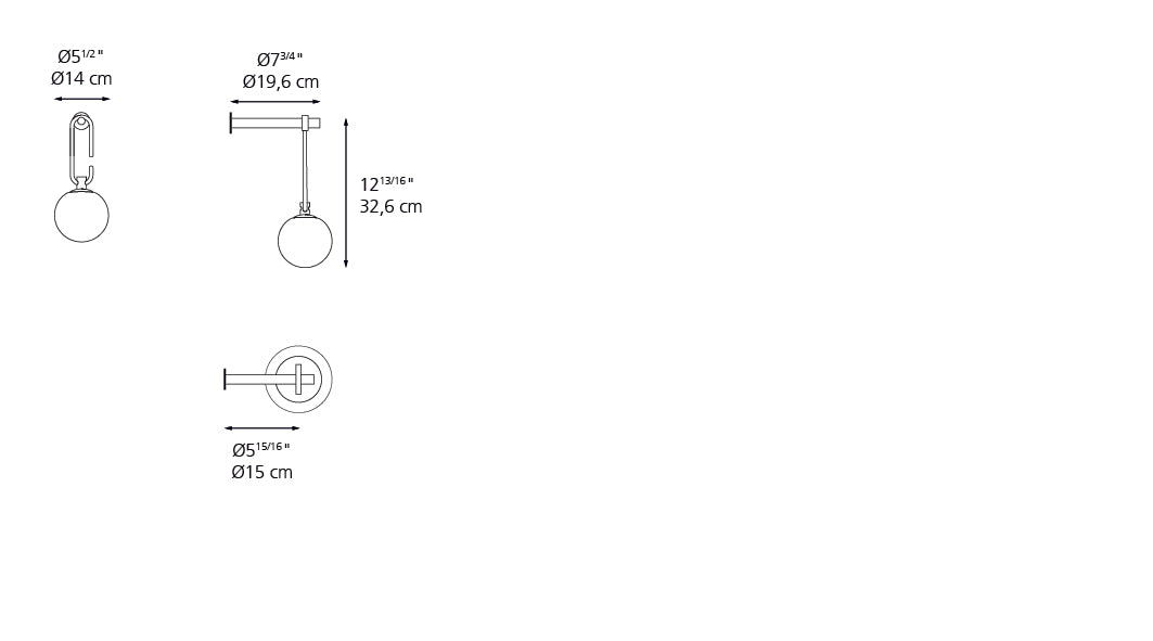 Artemide NH Wall LED 1277018A
