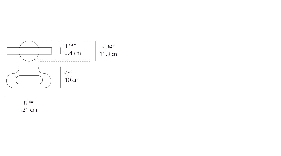 Artemide Talo Mini 21 9" Wall 0613018A