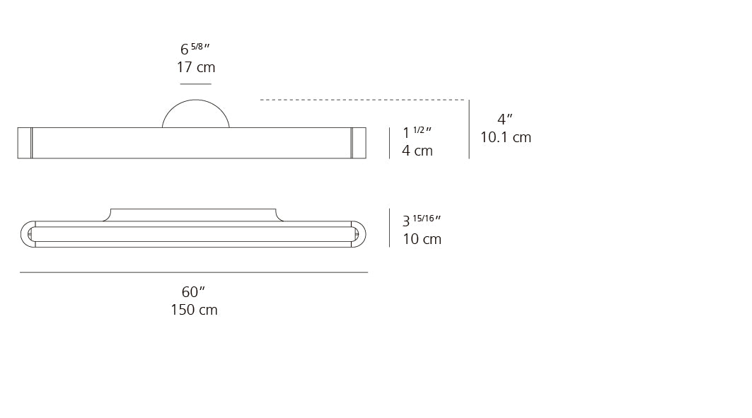 Artemide Talo 150 60" Wall LED White 1920118A