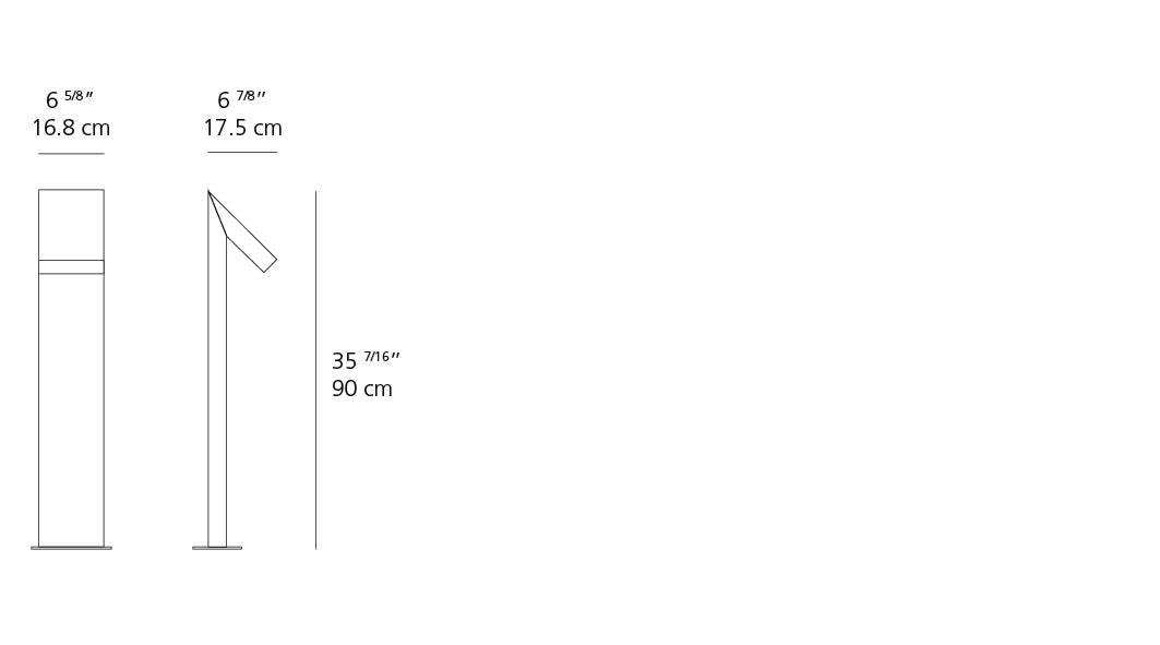 Artemide Chilone Floor 90 LED Anthracite T082128