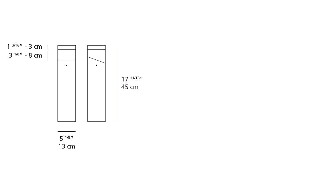 Artemide Tetragono Floor 45 LED T417100W08