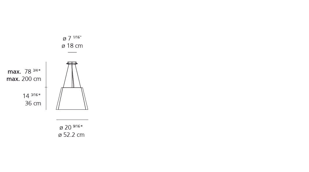 Artemide Tolomeo Outdoor Suspension LED Weave Black TOU1004