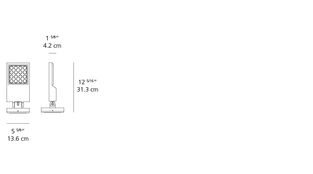 Artemide Cefiso 14 Projector LED 3000K 6 Degree x 45 Degree Anthracite Grey T4180ELW18