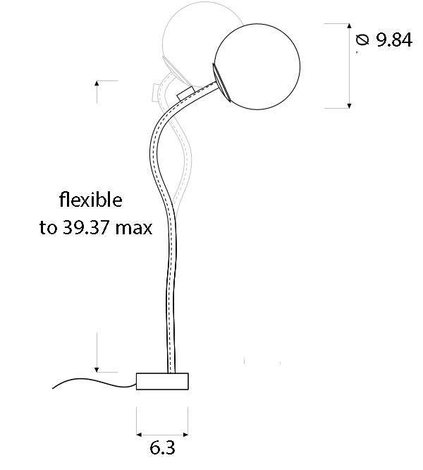 Luna Micro Luna Piantana Floor Lamp By In-Es Artdesign