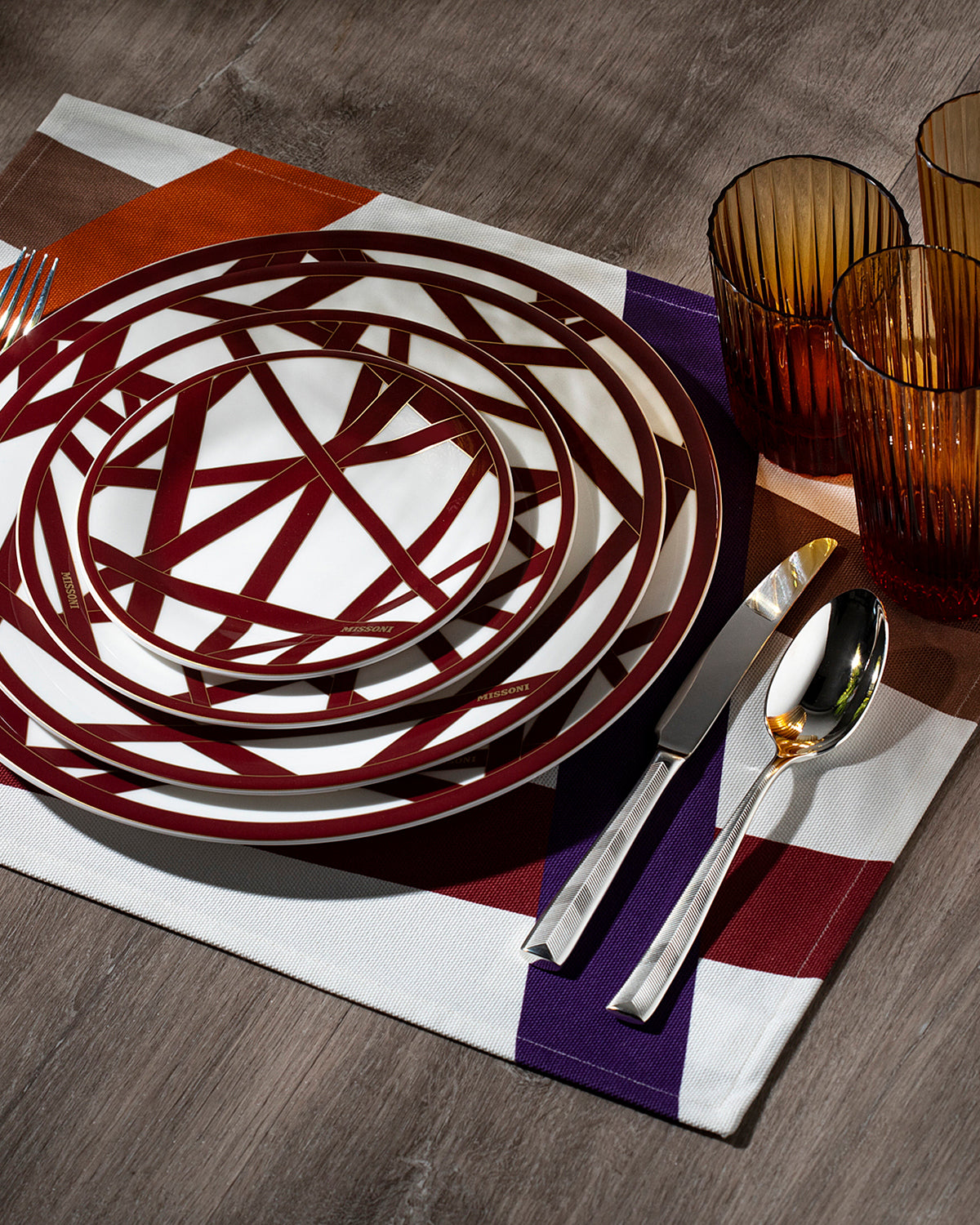 Missoni Home Nastri Multicolor placemats – photo 3