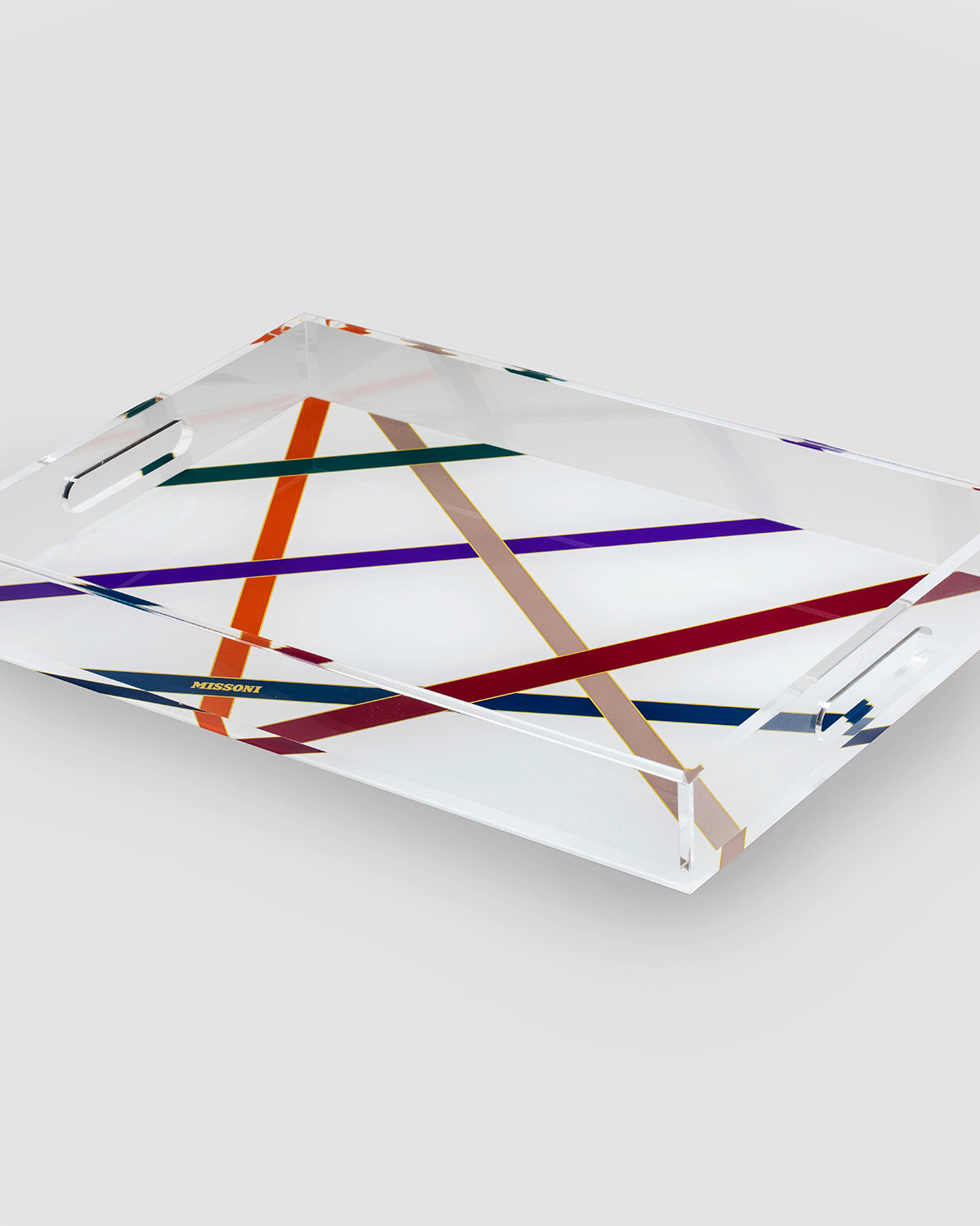Missoni Home Nastri Multicolor serving tray – photo 3