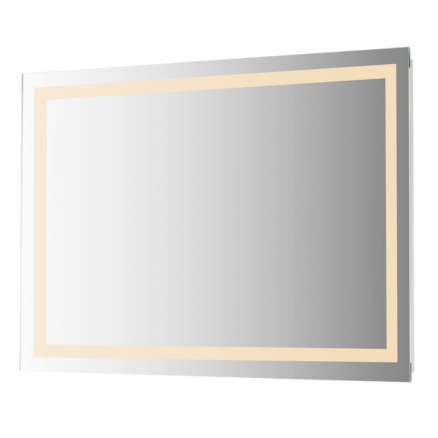 48"Wx30"H 5CCT Perimeter Frontlit LED Mirror by Maxim Lighting