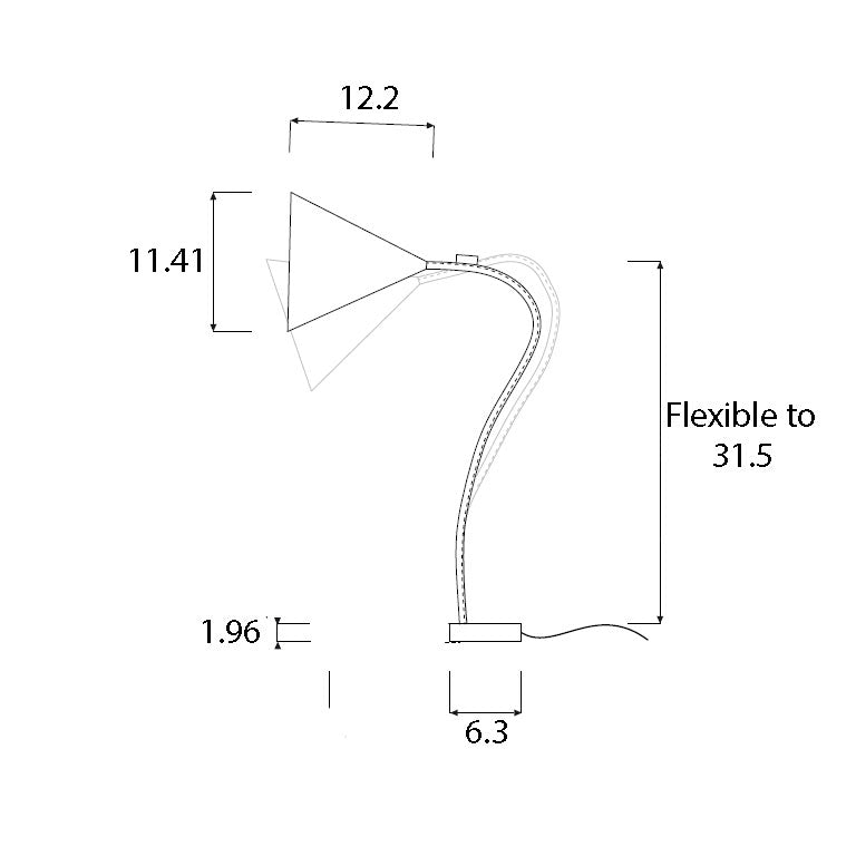 Matt Flower Lavagna Floor Lamp By In-Es Artdesign