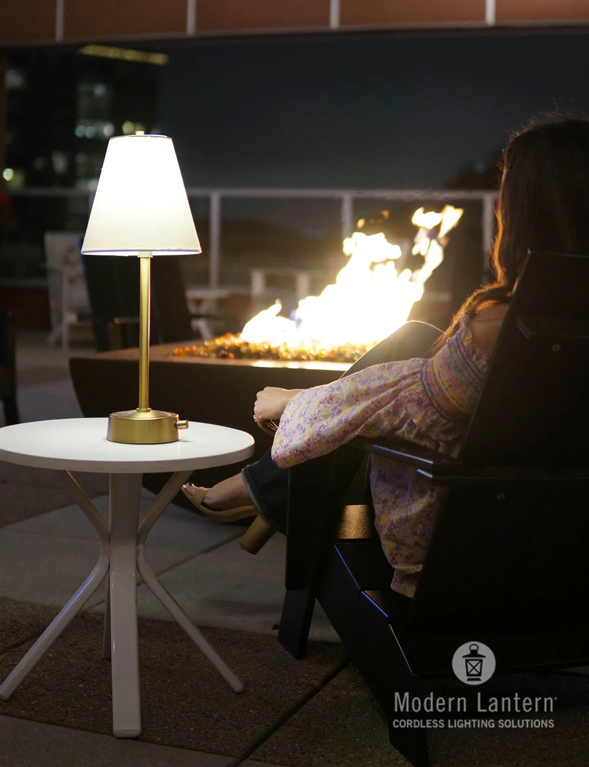 Mini Cordless Buffet Lamp Antique Brass for stylish home lighting solutions