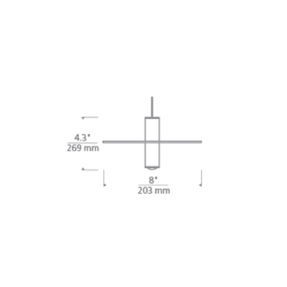 Mini Ponte LED Ring Pendant Light by Visual & Comfort & Co