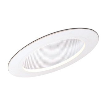 Nora Lighting NTP-614 6" Sloped Phenolic Stepped Baffle Trim