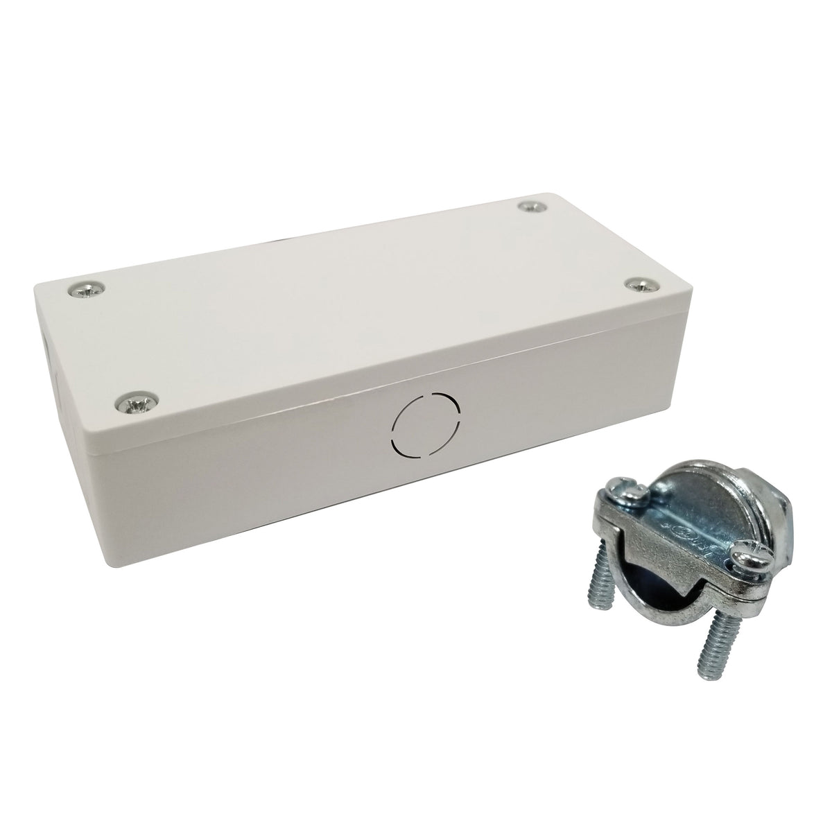 Nora Lighting NULSA-JBOX Junction Box for NULS, White Finish
