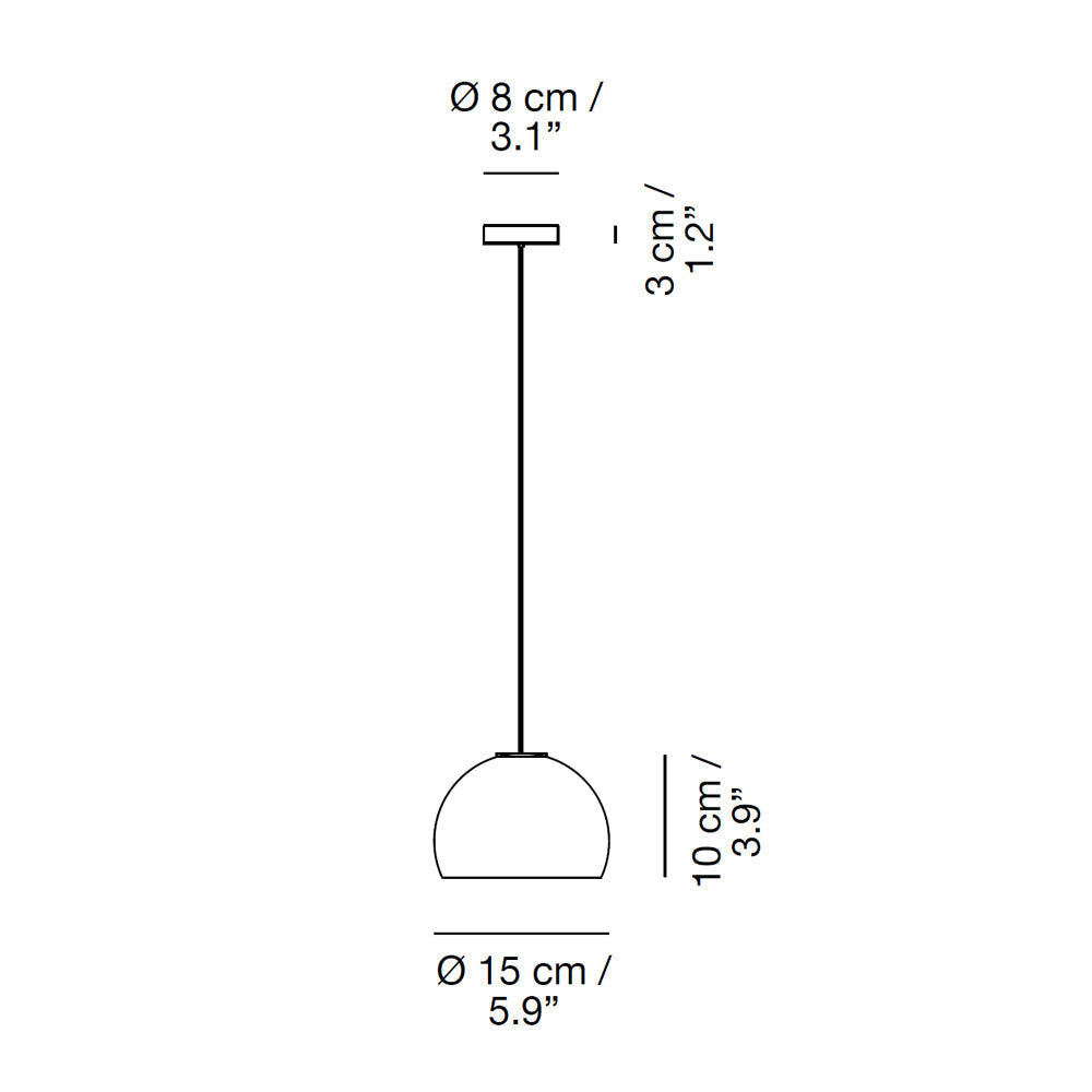 Carpyen Lighting Neil Pendant Light Small