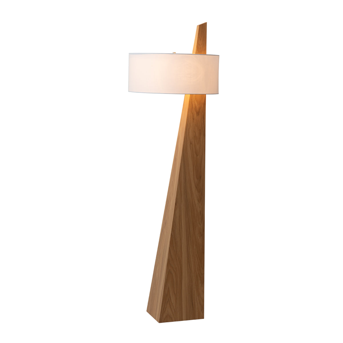 Obelisk Floor Lamp by Nova of California, Natural Ash – view 8