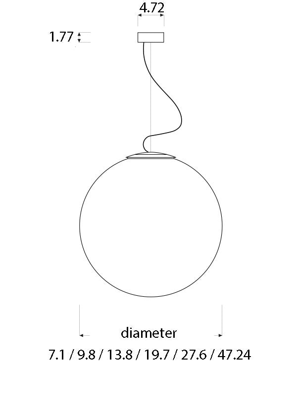 Out Luna Outdoor Pendant By In-Es Artdesign