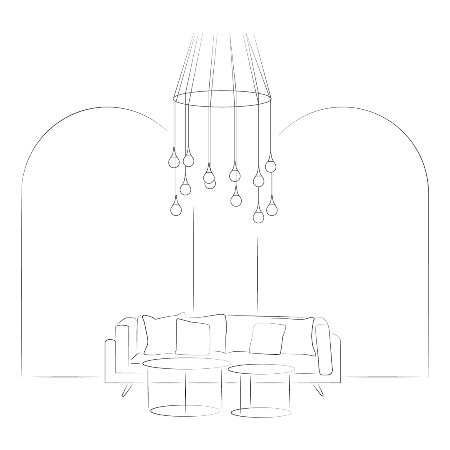 Seed Design Paopao Pendant Pc12 Sld 1013Pc12 Cpr