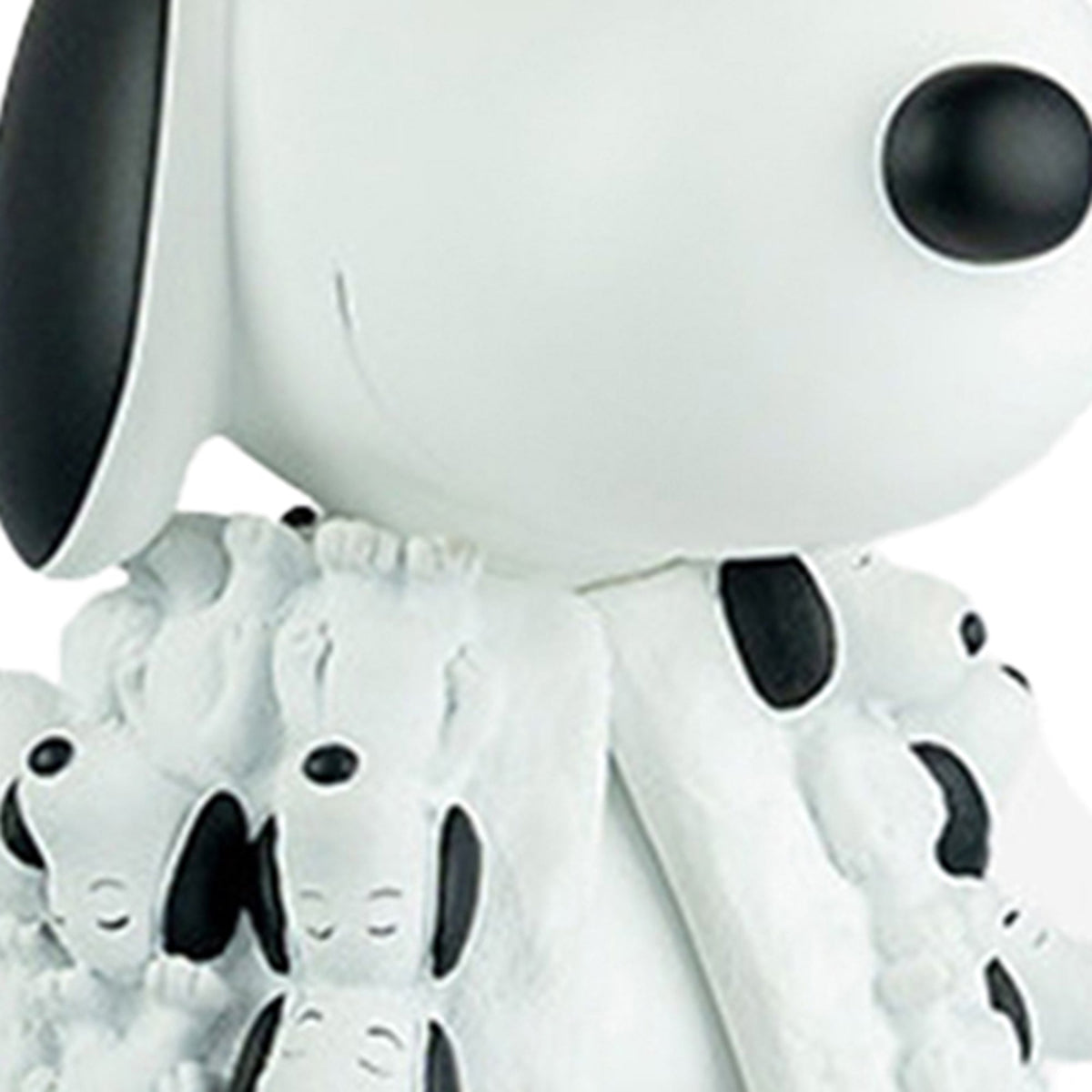 Leblon Delienne King Snoopy by Jean-Charles de Castelbajac sculpture in Multicolor (white, black, red & yellow), 17 inch – view 7