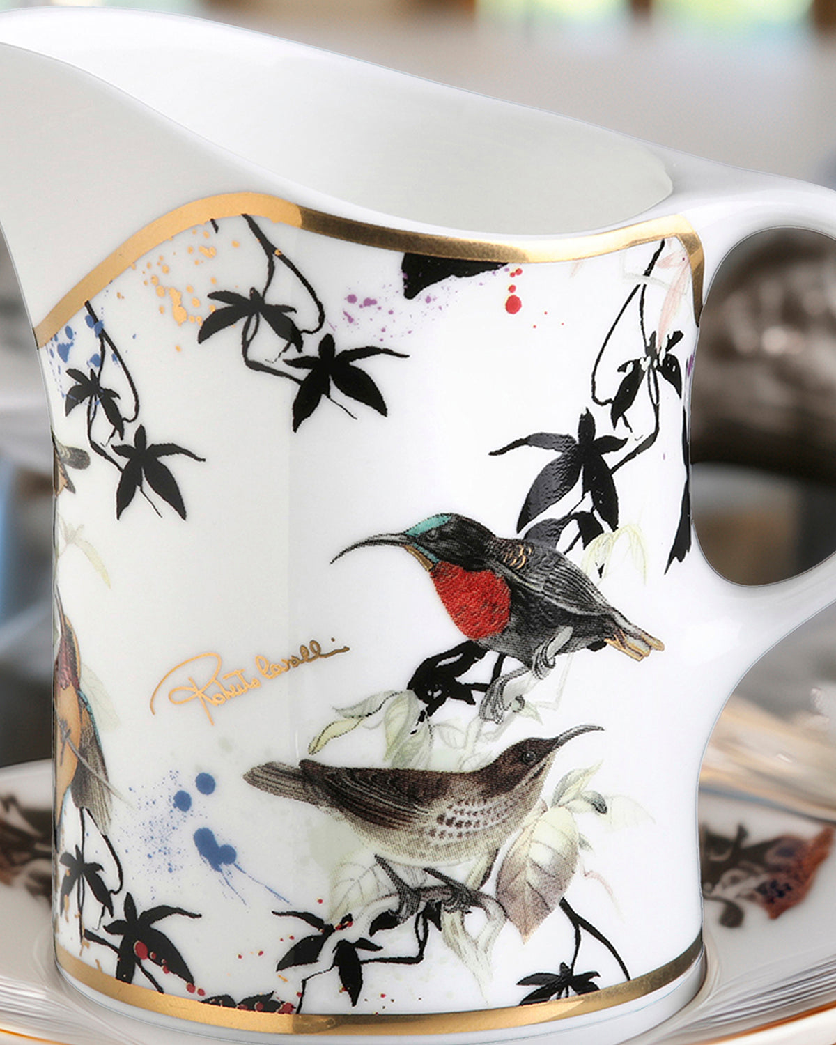 Roberto Cavalli Home Garden's Birds creamer – photo 3