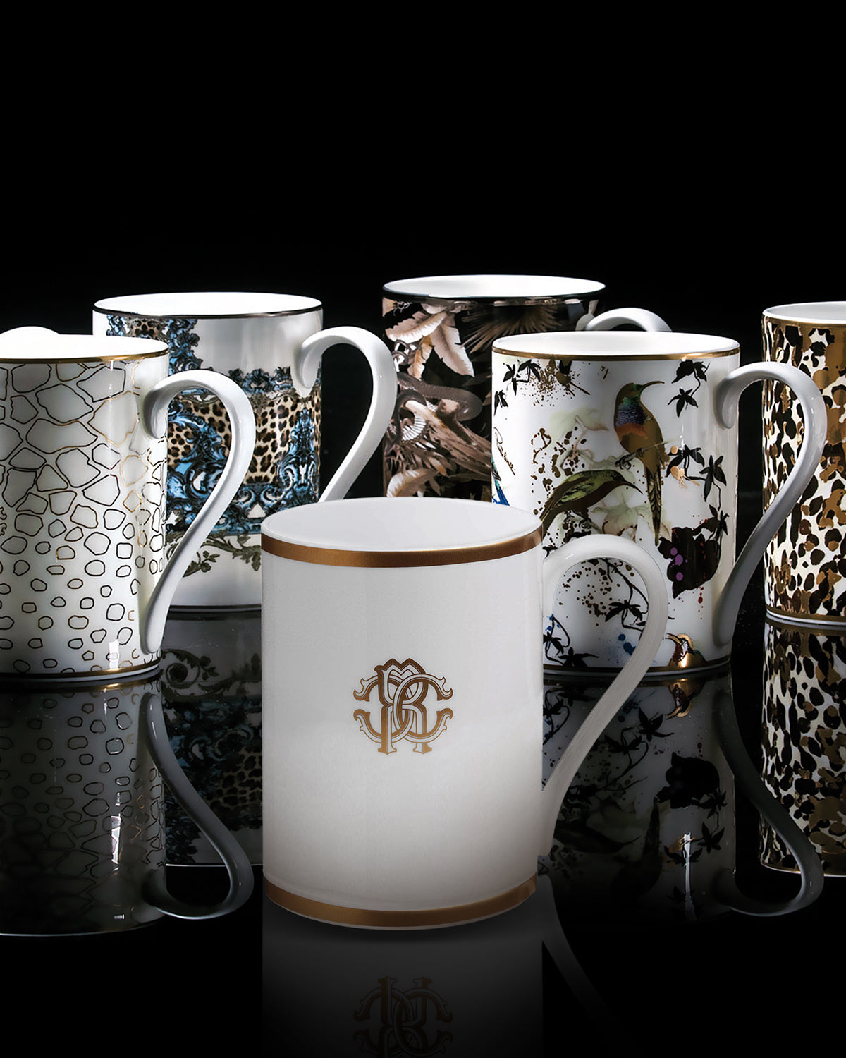 Roberto Cavalli Home Silk Gold mug – photo 3