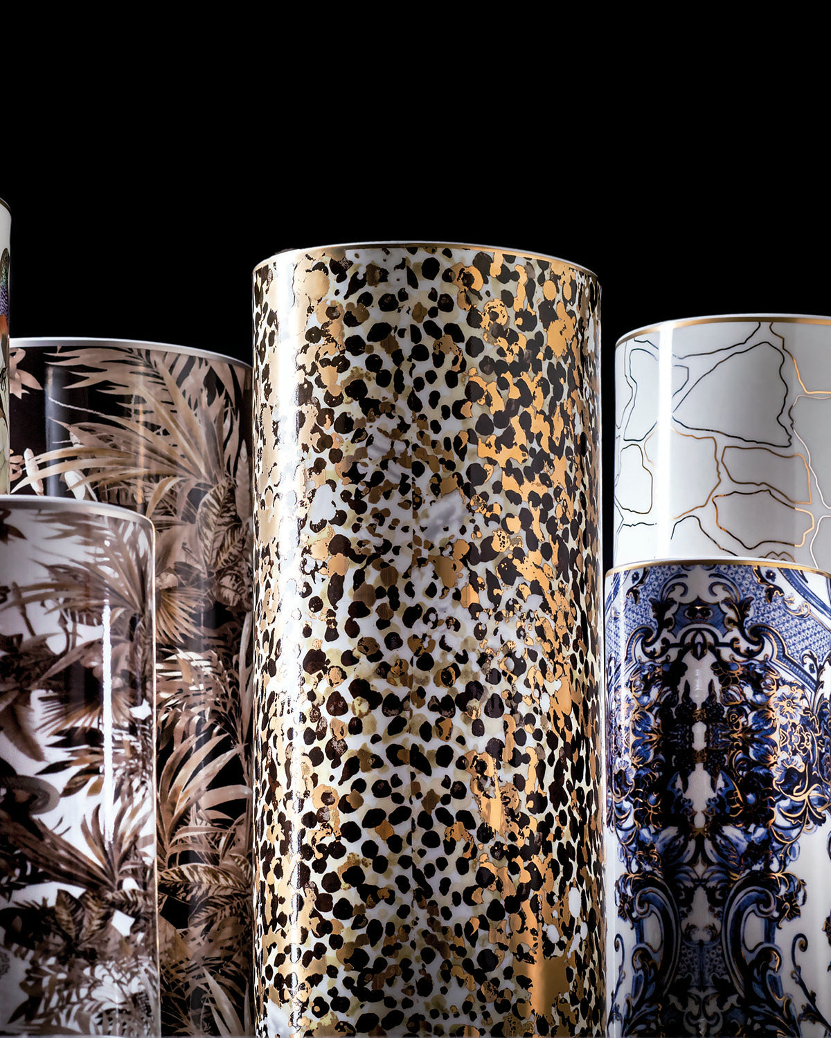Roberto Cavalli Home Tiger high vase – photo 3