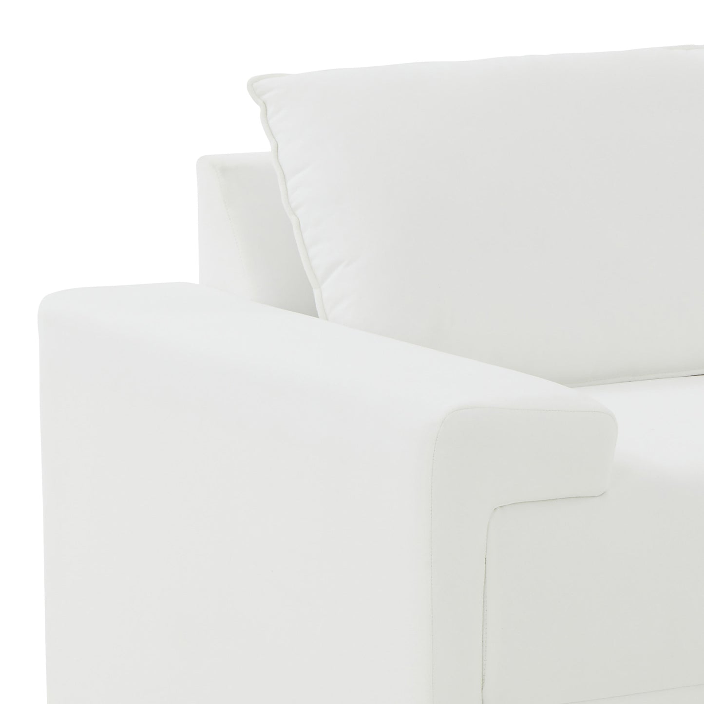 Maeve Contract-Grade Fabric Accent Chair White by Tov Furniture