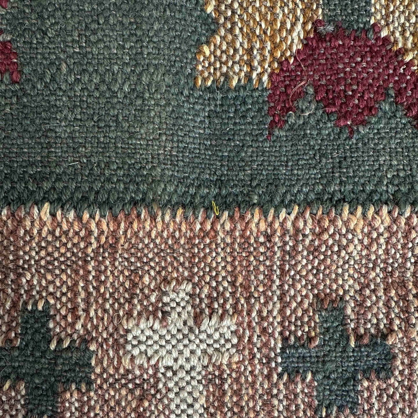 Rizi 53" Textured Wool Upholstered Bench Multi by Tov Furniture