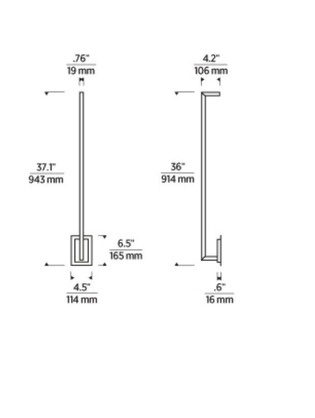 Stagger Wall Light Medium by Visual & Comfort & Co