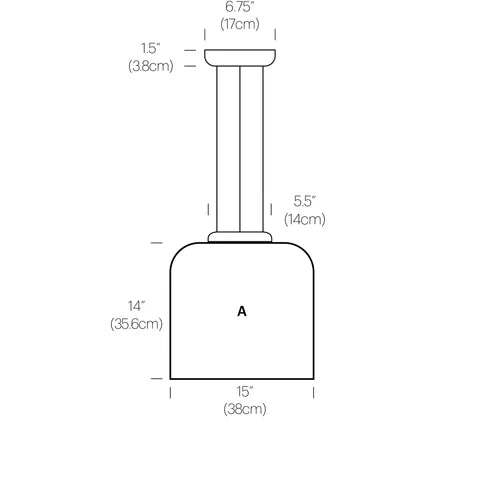 Pablo Designs Totem Down Light