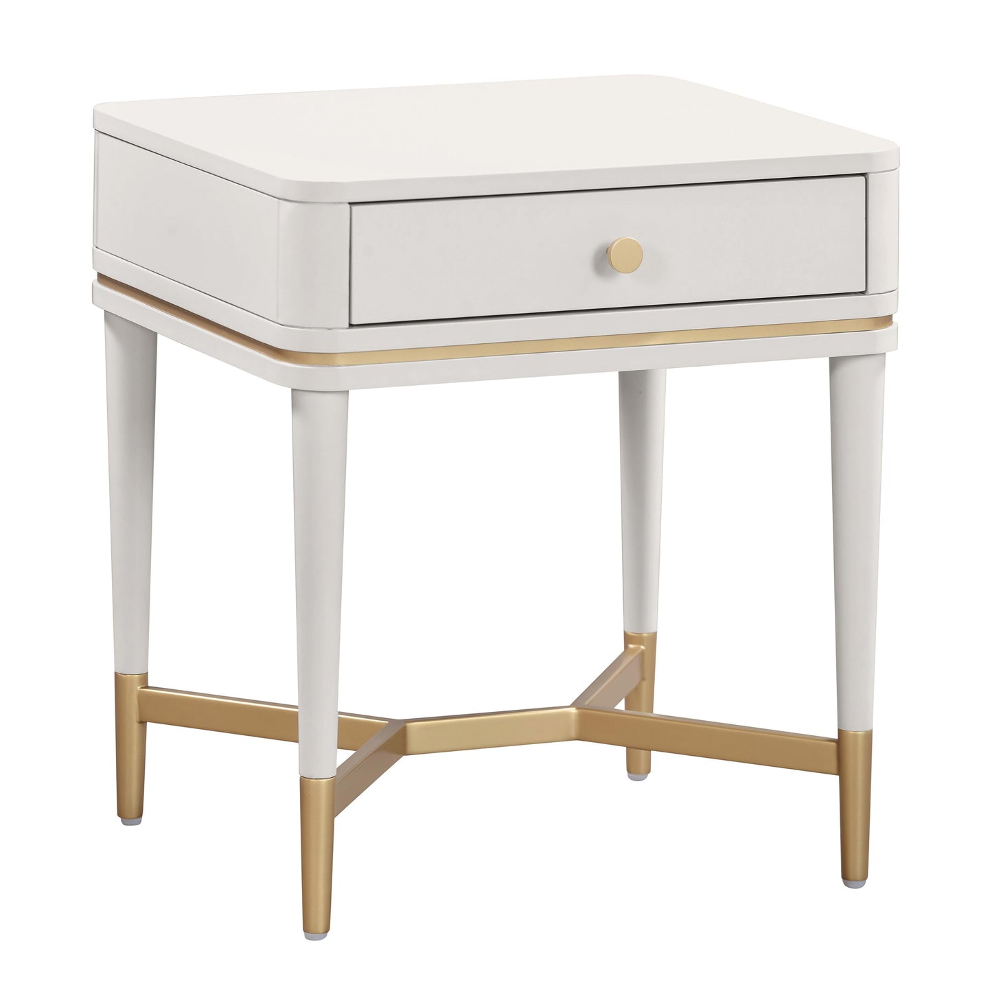Julieta 19 Acacia Wood Nightstand With Drawer by TOV B54258