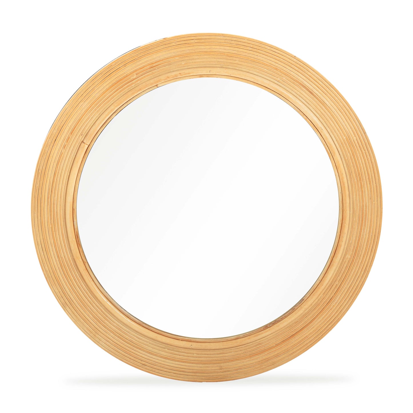 Tanya 43 5 Rattan Round Wall Mirror by TOV C54446