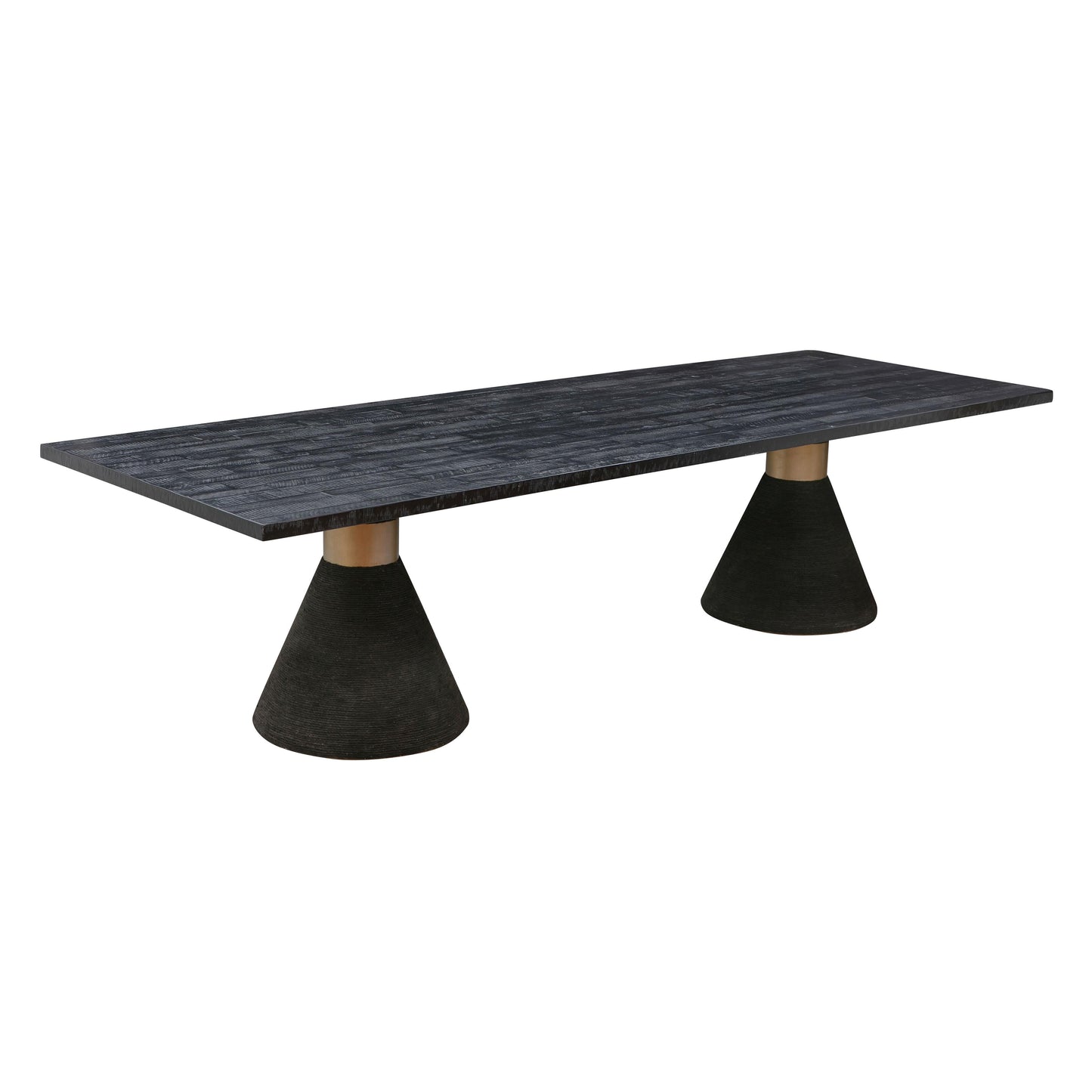 Rishi 120 Rope Rectangular Dining Table by TOV D44154
