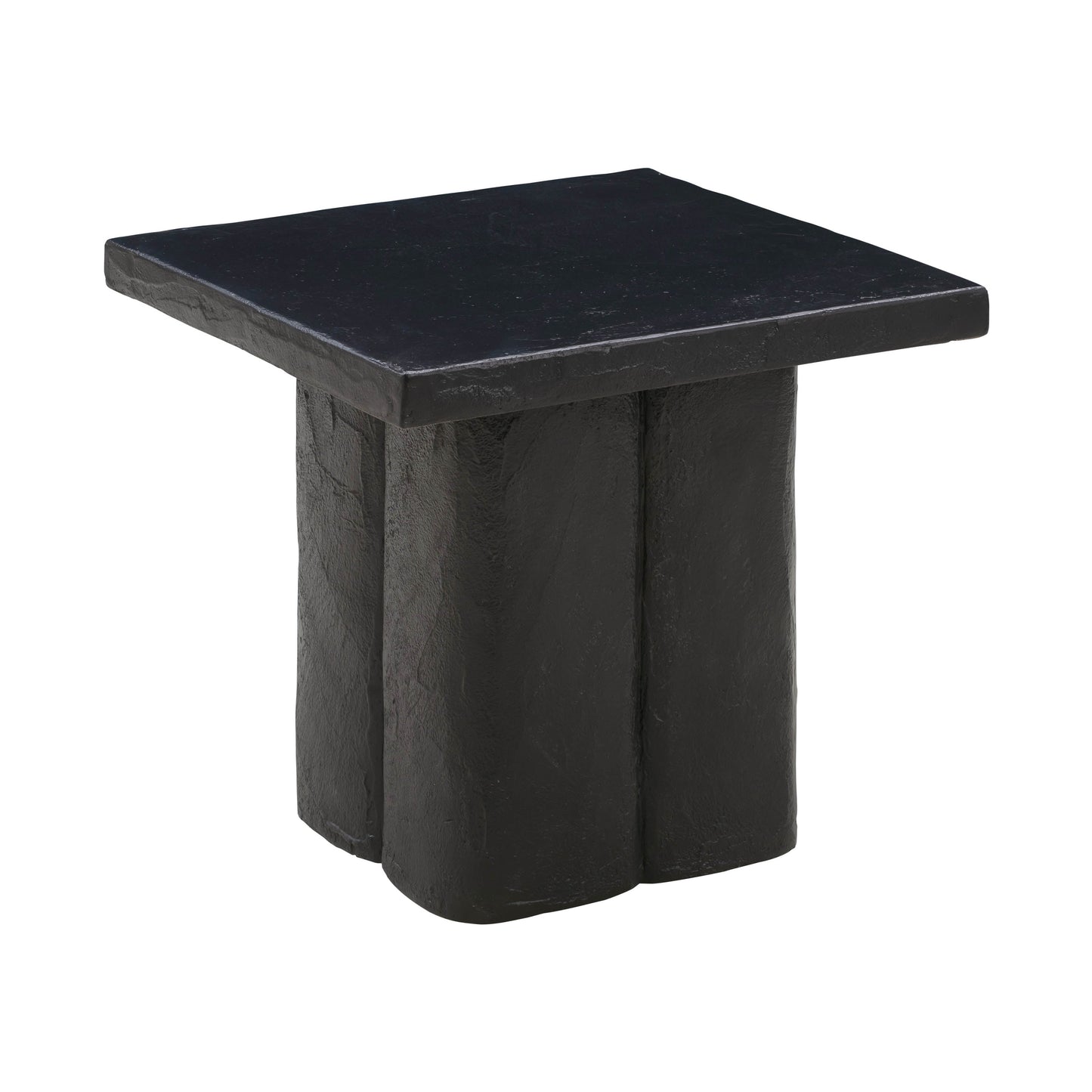 Kayla Concrete Indoor Outdoor Square Side Table by TOV Oc44165
