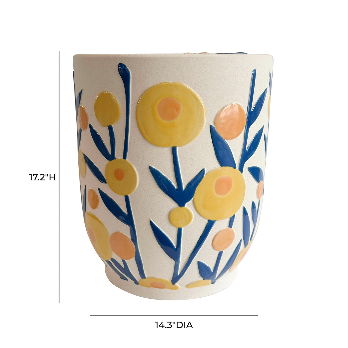 Ceramic Summer Garden Indoor/Outdoor Table by TOV Furniture – photo 4 of 4