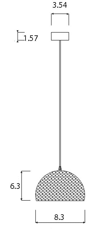 Trame Trama 1 Pendant By In-Es Artdesign