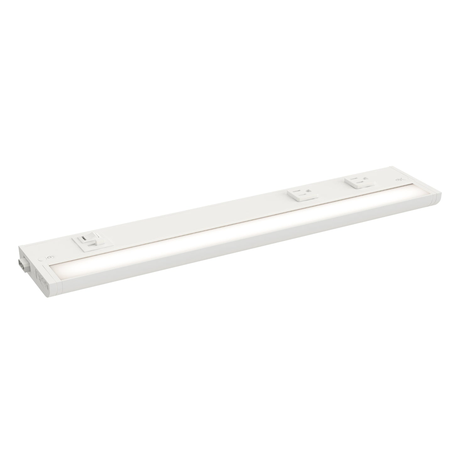 CounterMax 5K 18" LED Under Cabinet w 3 Prong White by Maxim Lighting