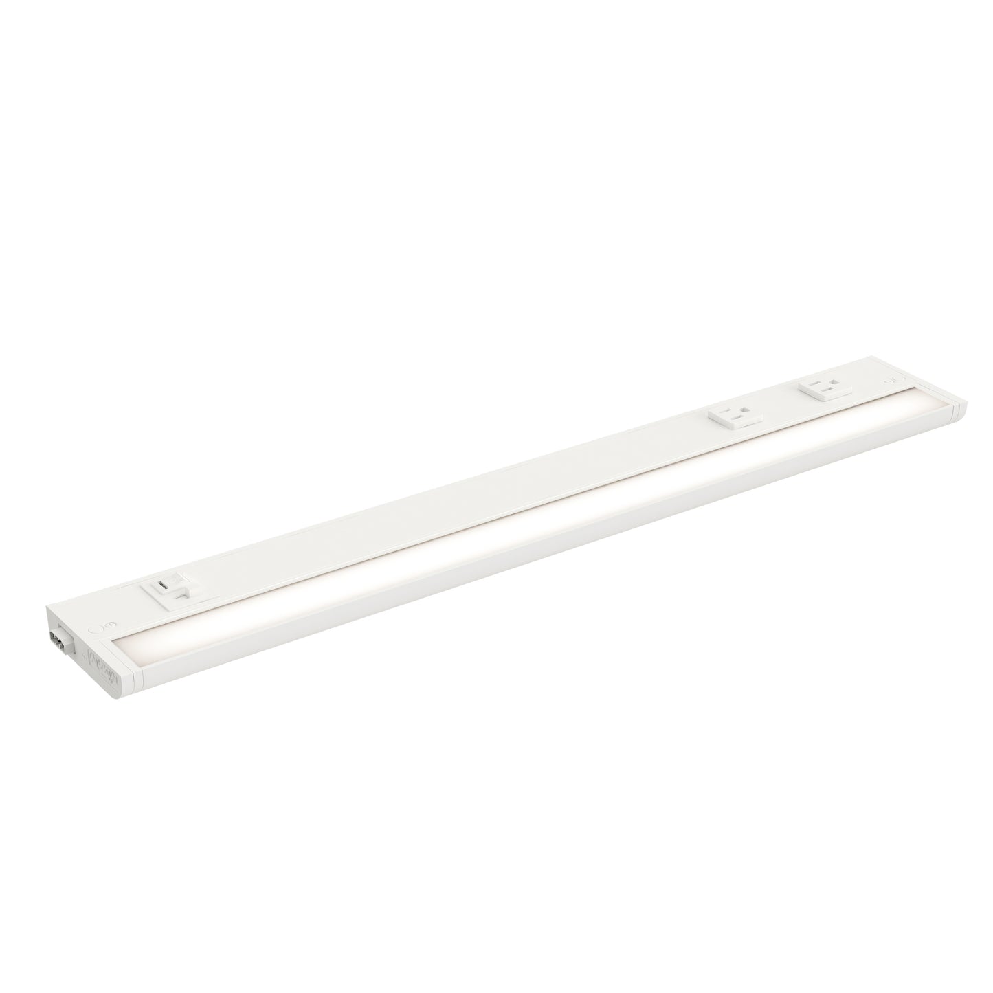 CounterMax 5K 24" LED Under Cabinet w 3 Prong White by Maxim Lighting