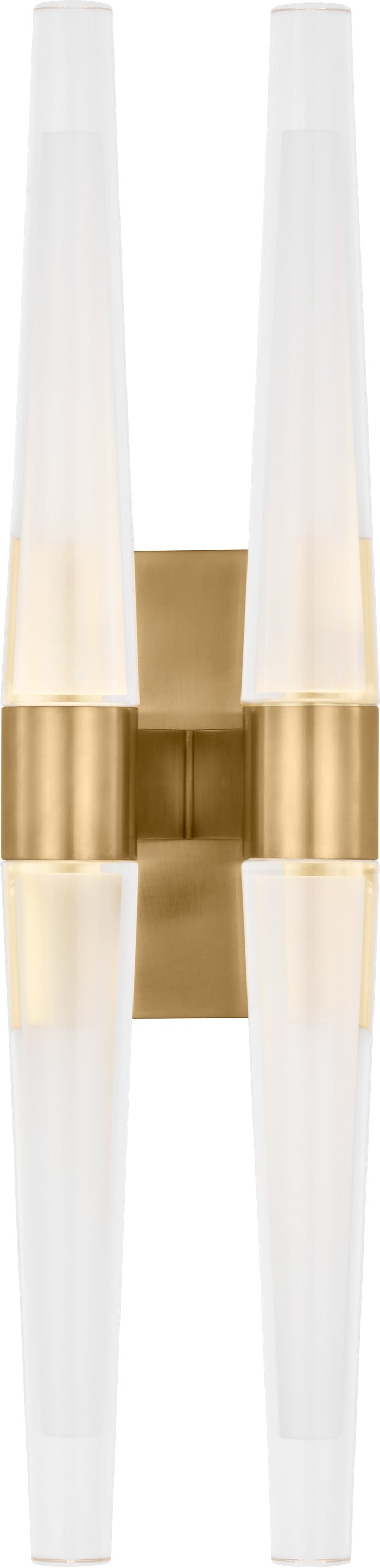 Visual Comfort Lassell Double Tall Sconce – view 4